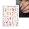 oly-791487e2e091c01ba91fd1989801adcd Wholesale Manicure Relief Stickers 5D Spring Flowers and Birds Stereo Bronzing Stickers