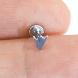 Palm Silver / 1.2*6mm