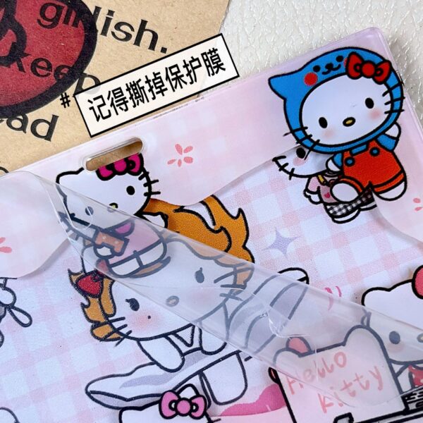 Wholesale Cute Hello Kitty ID Card, Bank Card, Access Card, Acrylic Document Holder, Student Anime Card Holder