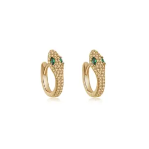 D0197 Snake Ear Clip-Gold