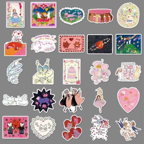 Wholesale Fairy Tale Cartoon Stickers - Cute and Girly Stickers