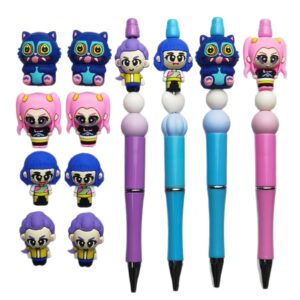 Wholesale Cute 3D silicone cartoon Focal Beads