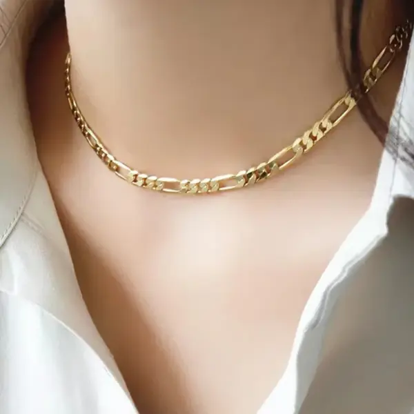 Wholesale Jewelry Simple Style Classic Style Solid Color 304 Stainless Steel Stainless Steel Necklaces