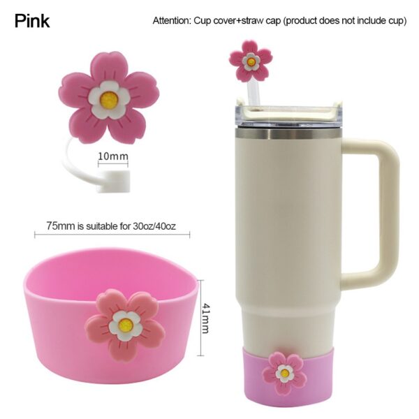 Wholesale Flower series cup sleeves