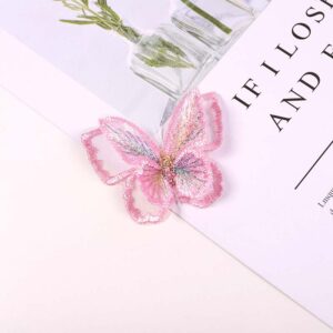 Symphony double butterfly 5#Light pink