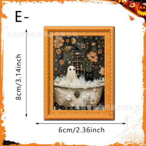 SCE065-5 (6*8, magnetic material with gold frame)