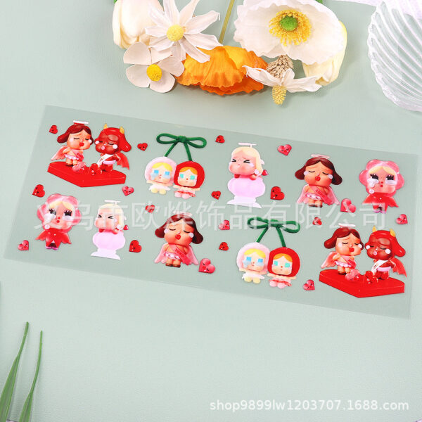 oly-799f09a63c1220d3552cfc6d561139ad Wholesale Cartoon UV Transfer Stickers, 16oz, Crystal Stickers, Peel-off Labels with Text Retention, Glass Stickers