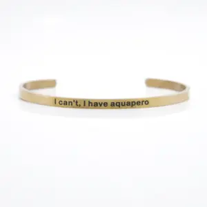 I can't, I have aquapero