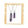 Wholesale Simple Style Leaf Agate Pendant Necklace In Bulk