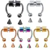 Fashion U Shape Stainless Steel Plating Nose Ring Nose Pin