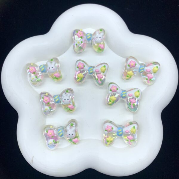 Wholesale Little rabbit ugly fish bow bead