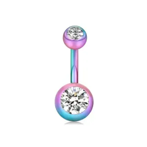 Color Double White Diamond Single