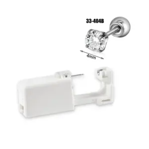 Steel Color 4mm Zircon