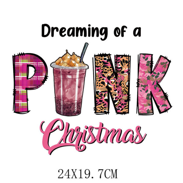 oly-79fa27ee81ad9f17be8a6b1473ebf83c Wholesale Christmas pink heat transfer pattern