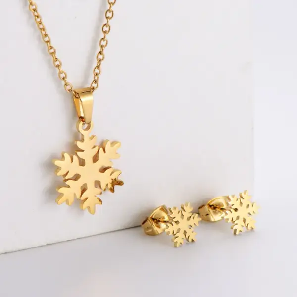 304 Stainless Steel 18K Gold Plated Ethnic Style Plating Rhombus Pendant Necklace