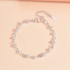Hollow Ball Bracelet (Silver)