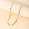 304 Stainless Steel ABS Star PVD Coated Stone-Free 18K Gold Plated Casual Cute Preppy Style Handmade Chain Bracelets Earrings Necklace