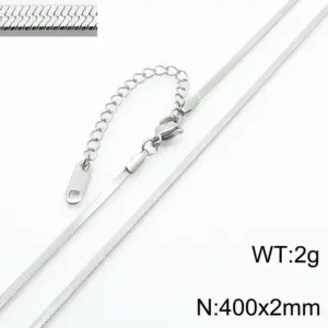Silver 2mm405cm