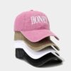 Wholesale European and American Cross-Border New Letter Embroidered Honey Baseball Cap for Women Trendy Autumn Outdoor Sun Protection Visor Cap