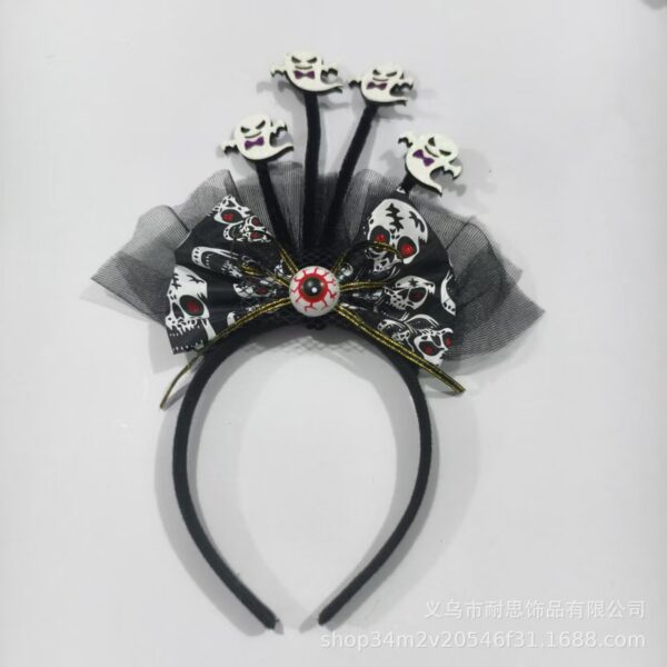 oly-7a1a2f43e971a0397a7bd6baad0a6b81 Wholesale Pumpkin Ghost Bow Headband