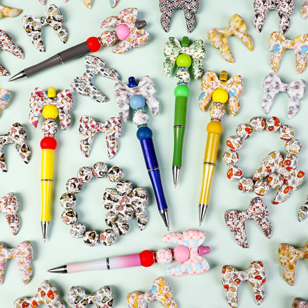 Wholesale Bow silicone beads