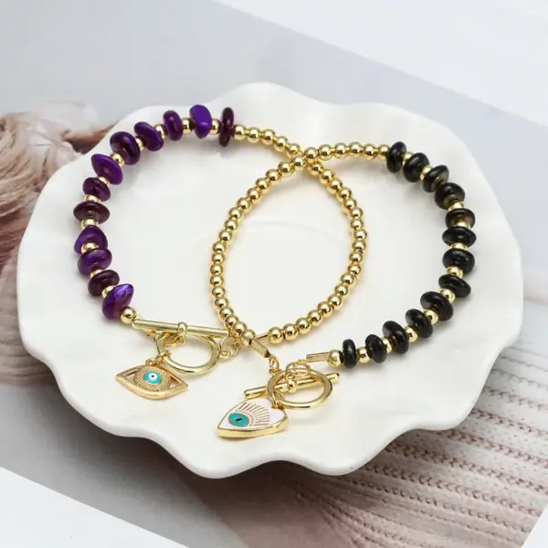 Wholesale Fashion Eye Copper Plating Bracelets 1 Piece