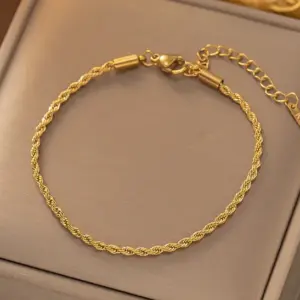 Hemp Flowers Chain Bracelet 5232