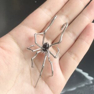 Spider ear hooks (black diamond) environmentally friendly copper