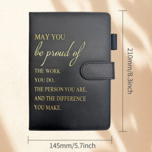Black single copy with hemming buckle