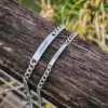 Wholesale Fashion Geometric Titanium Steel Plating Bracelets