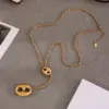 304 Stainless Steel Geometric PVD Coated Stone-Free 18K Gold Plated Glam Handmade Novelty Handmade Chain Lobster Trigger Clasp Closure Y-Necklace Necklace