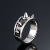 oly-7aaa8da3a187c530e165b00be2a92f19 Wholesale Chiba Taiyin Ring Men's Aressive Fashion Original Design Ring Japanese and Korean Trend Personalized Open Ring