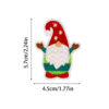 Wholesale Christmas Day Set with Classic Red and Green Embroidered Appliques