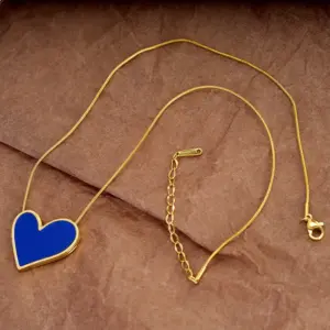 Yn358 Blue Necklace