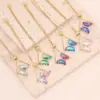 Fashion Butterfly Copper Zircon Bracelets In Bulk