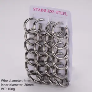 [Steel] Wire Diameter 4mm, Inner Diameter 20mm