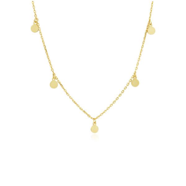 oly-7ad68e76637848bb4d20dfbcd31a03f5 Wholesale Golden circular necklace