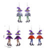 Wholesale Europe and the United States cross-border Halloween cute funny long-legged witch pink ghost pumpkin knife beak doctor eardrop