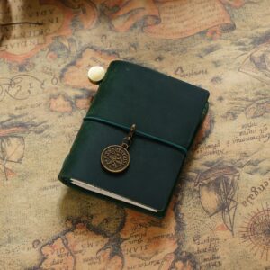 Crazy horse skin dark green