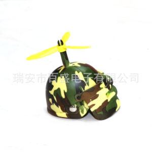 Hiking camouflage high quality metal rod no. 3 yellow leaf bamboo dragonfly