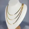 Wholesale Simple Style Geometric Titanium Steel Plating Layered Necklaces