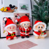 Wholesale Christmas doll clothes 17cm keychain accessory clothing set