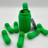 Wholesale 3D Printed Pickled Cucumber with Open Mouth, Cross-Border New Product Pickle Mystery Jar, Pickle Mystery Jar