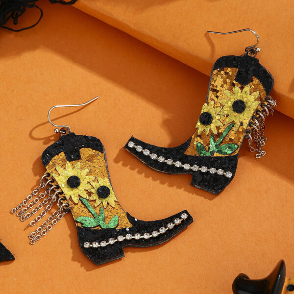 Wholesale Amazon's Best-Selling Earrings, Retro Ethnic Style Jewelry, Long Earrings, Slimming and Elegant, Niche Pendants