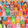 Wholesale Cross-border creative yellow duck children's bath toy manufacturers spot wholesale bathroom water toys vinyl duck new