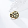 oly-7b3ff8346198136a995b6e241b927438 Wholesale Retro Style Demolition Stainless Steel Cross Ring Niche Personality Punk Men's Hand Jewelry
