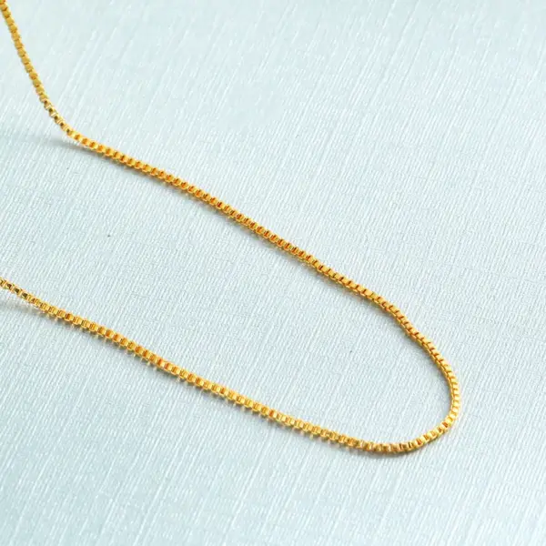 Simple Style Geometric Copper Gold Plated Necklace