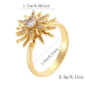 Jz19 Rotating Sun / Adjustable Opening