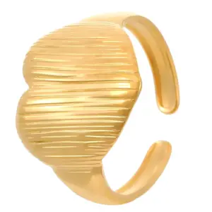 18K Real Gold Love WG-1469