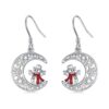 oly-7b9fd7977bb66c69704388331de45a53 Wholesale Fun and playful snowman earrings for Christmas this winter